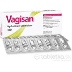 Vagisan HydroCream Cremolum 1×16 pcs, vaginal suppositories