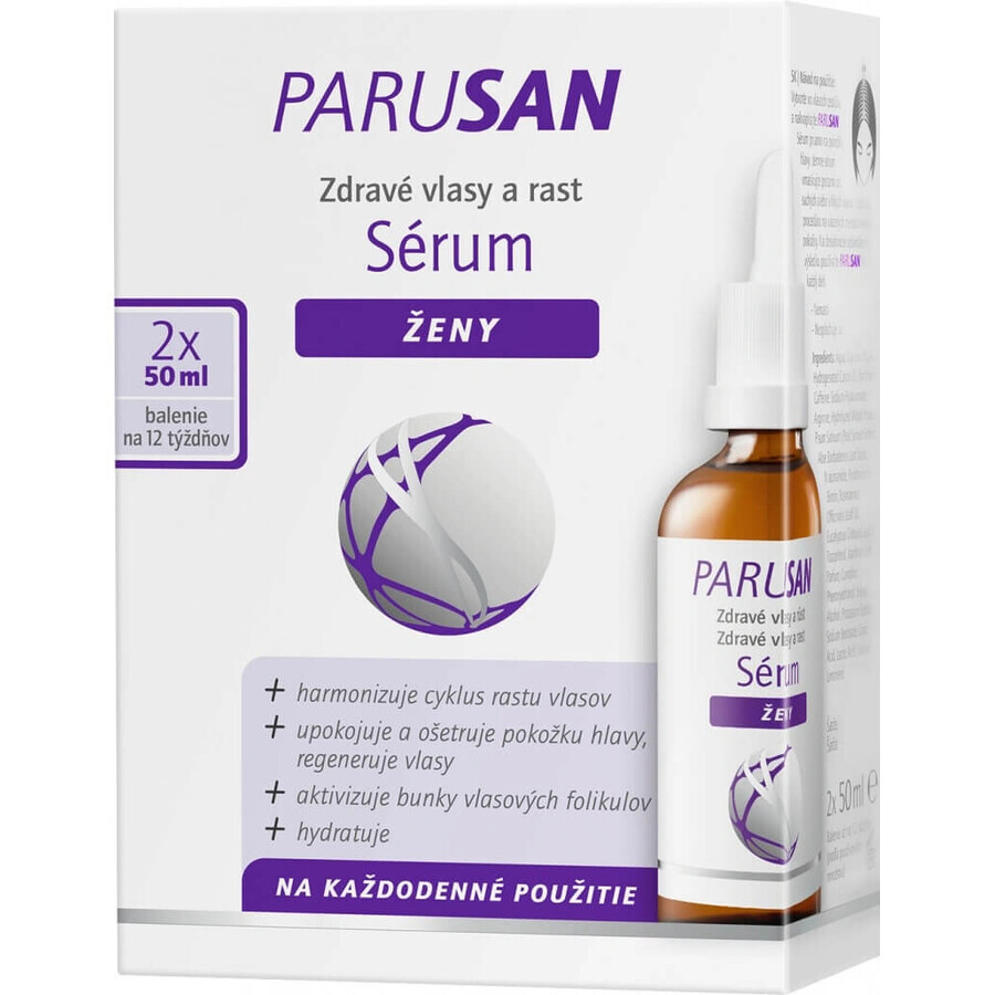 PARUSAN Serum für gesundes Haar und Wachstum 2×50 ml, Haarserum