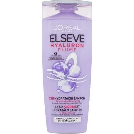 L'Oréal Paris L'Oréal Paris Elseve Elseve Hyaluron Plump 72H moisturizing shampoo with hyaluronic acid 1×250 ml, moisturizing shampoo