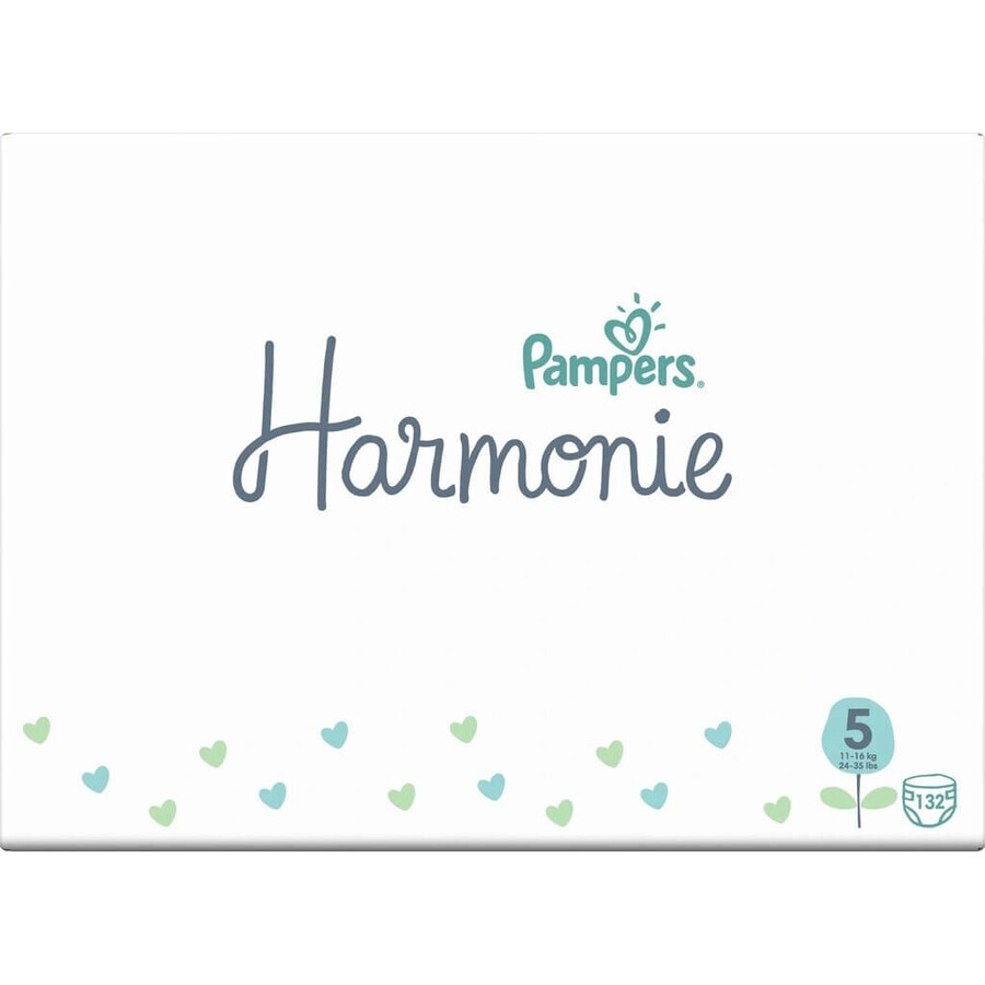 Pampers Harmonie MSB S5 132 Stück (11-16kg) 1×132 Stück