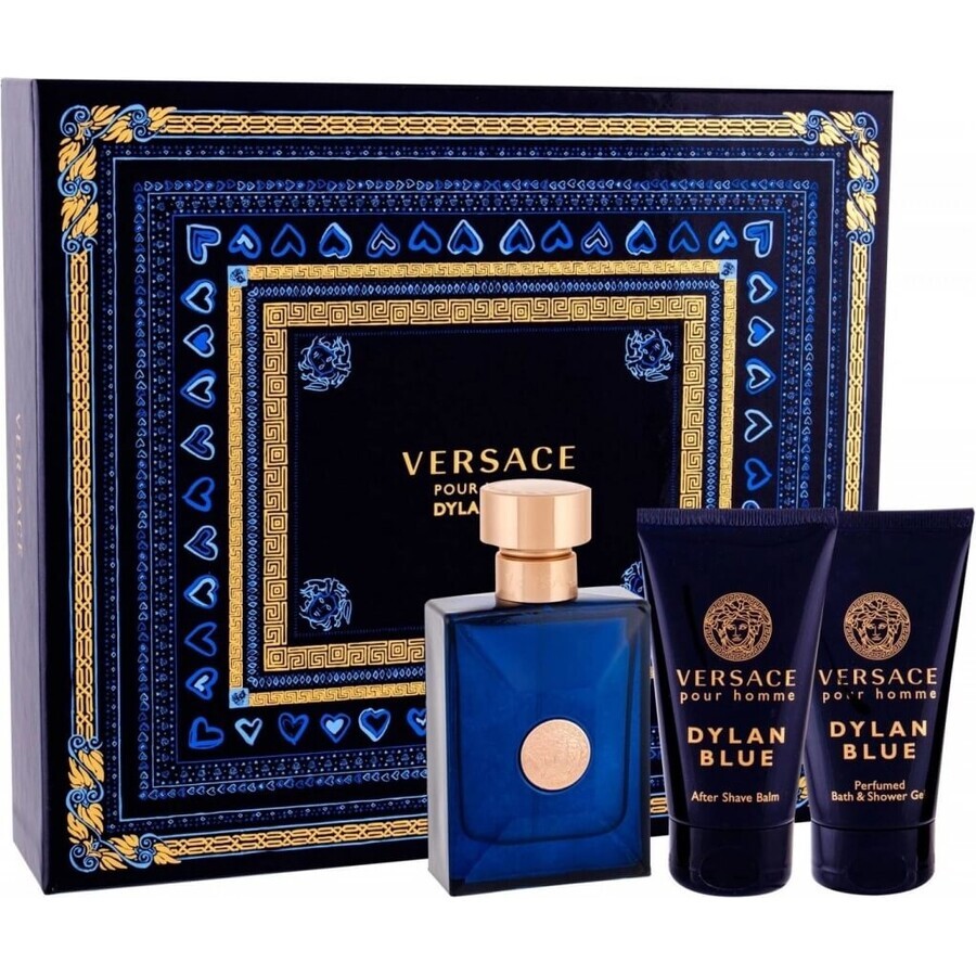 VERSACE POUR HOMME DYLAN B Eau de Toilette 50ML 1×50 ml, Eau de Toilette