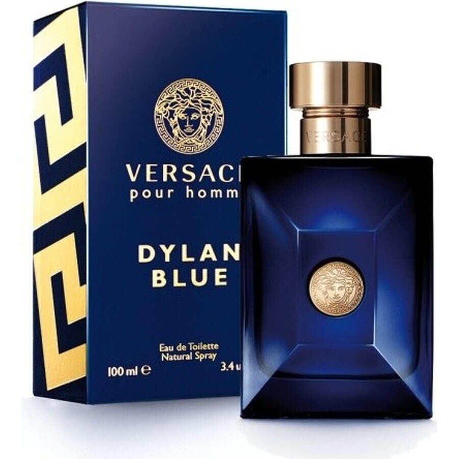 VERSACE POUR HOMME DYLAN B Eau de Toilette 50ML 1×50 ml, Eau de Toilette