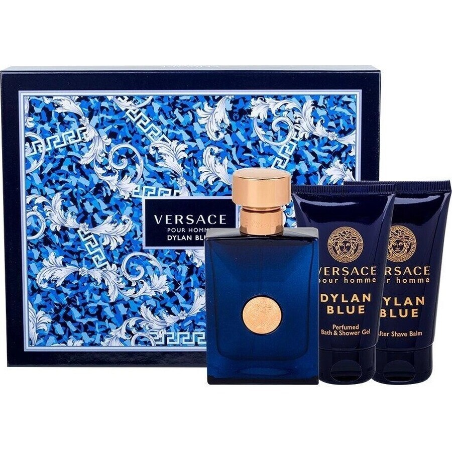 VERSACE POUR HOMME DYLAN B Eau de Toilette 50ML 1×50 ml, Eau de Toilette