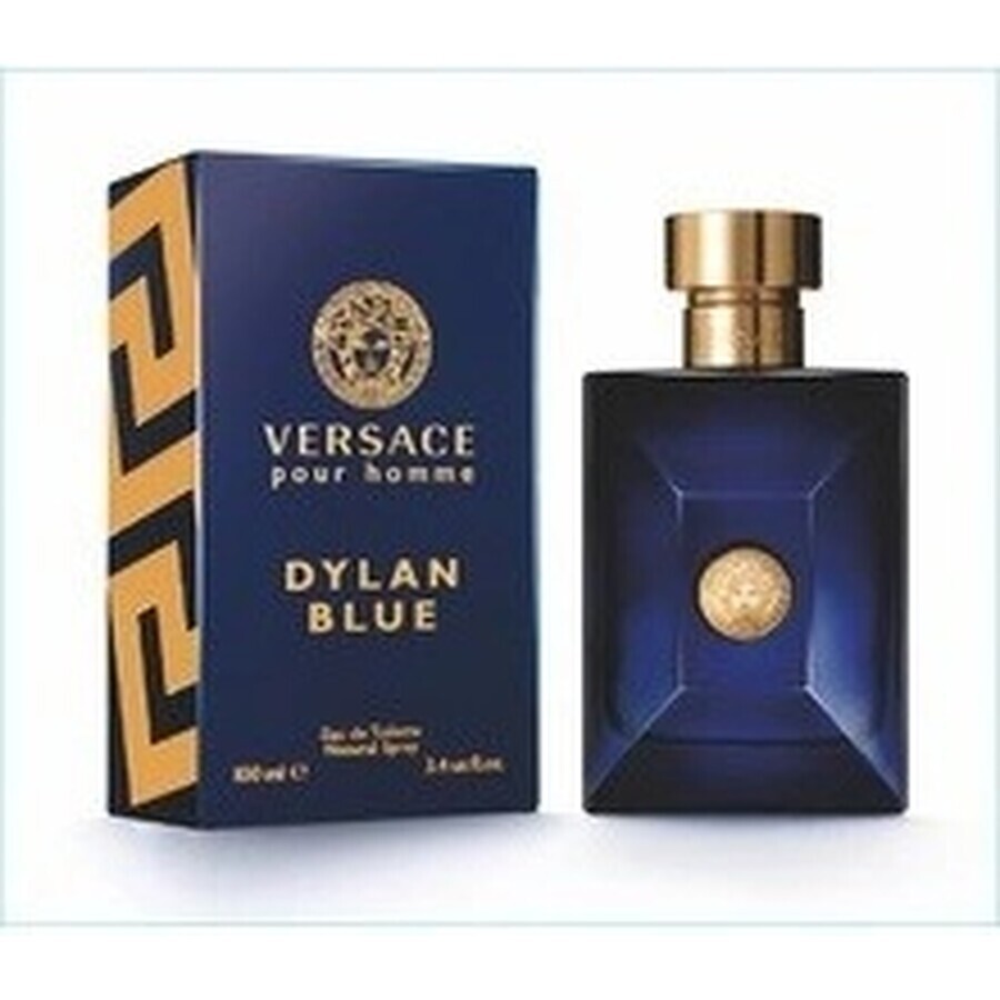 VERSACE POUR HOMME DYLAN B Eau de Toilette 50ML 1×50 ml, Eau de Toilette