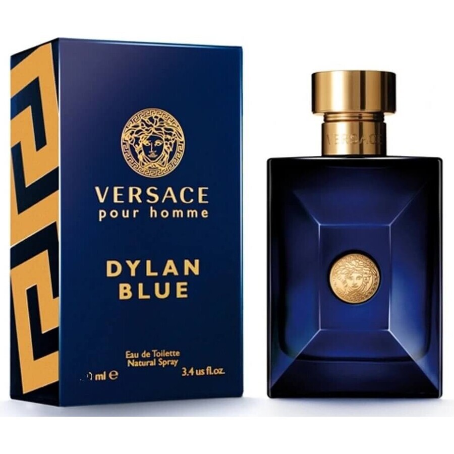 VERSACE POUR HOMME DYLAN B Eau de Toilette 50ML 1×50 ml, Eau de Toilette