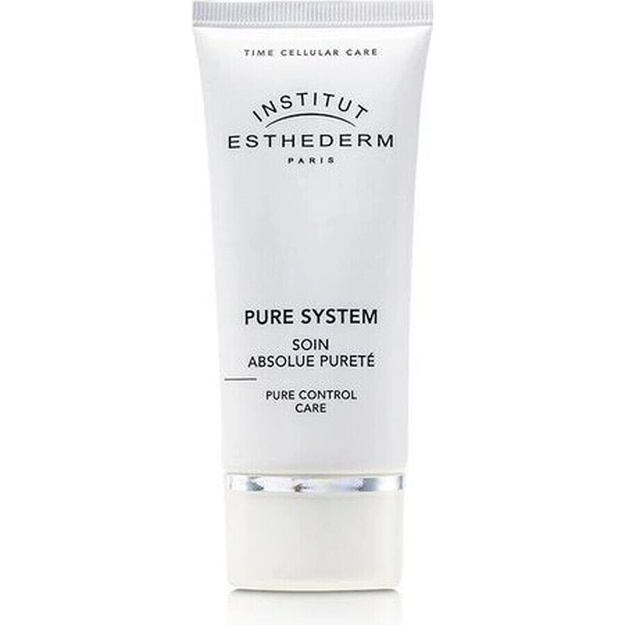 Institut Esthederm Institut Esthederm Pure Control Care Cream 50 ml 1×50 ml 1×50 ml, crème voor de vette huid