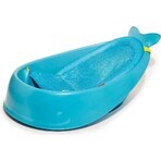 SKIP HOP Badkuip met ergonomisch kussen Moby 3-fase Moby blauw 1×1 st, 2 ergonomische posities