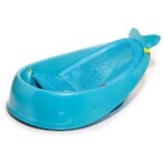 SKIP HOP Badkuip met ergonomisch kussen Moby 3-fase Moby blauw 1×1 st, 2 ergonomische posities