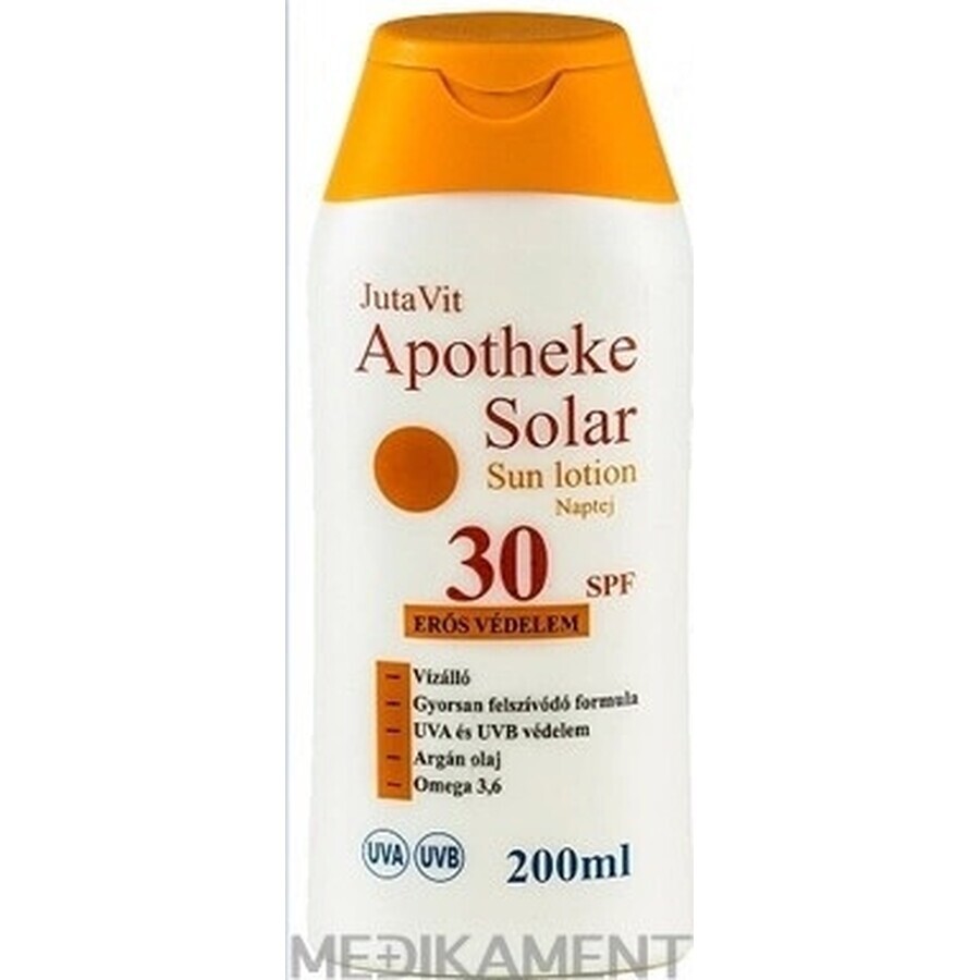 JutaVit Apotheke Apotheke Solar Sun Lotion 30 SPF Sonnenlotion 1x200 ml