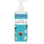 Dermacol Crema mani e unghie al cocco 1×150 ml, crema mani