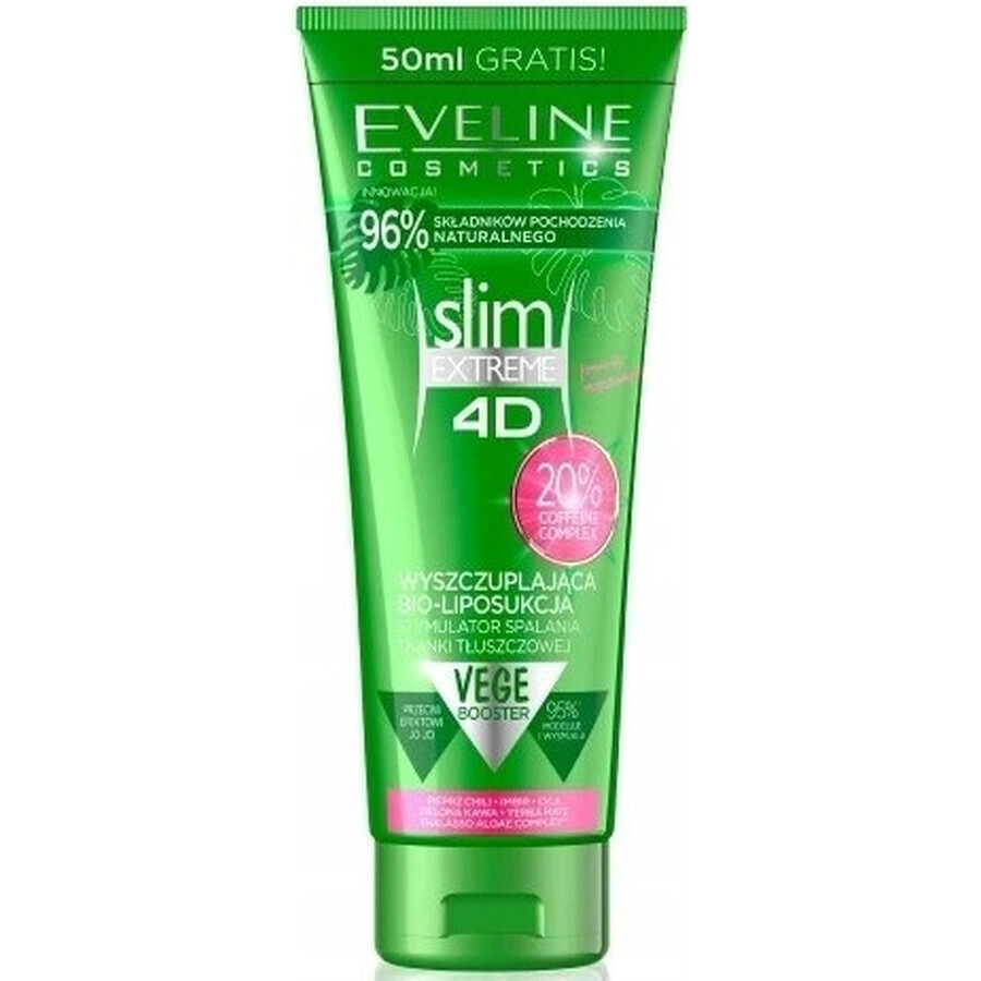 EVELINE SLIM 4D Fitness Intensives Schlankheits- und Straffheitsserum 250ml 1×250 ml, Serum