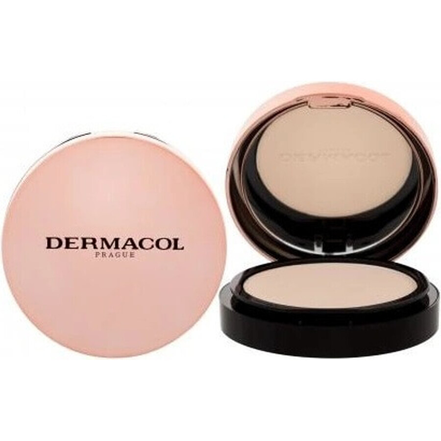 Dermacol 24H Long-Wear 2in1 Fond de teint et poudre longue durée No.1 1×9 g