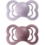 BIBS Supreme silicone BIBS Supreme lila/heather 1×2 - maat 1