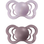 BIBS Supreme silicone BIBS Supreme lila/heather 1×2 - maat 1