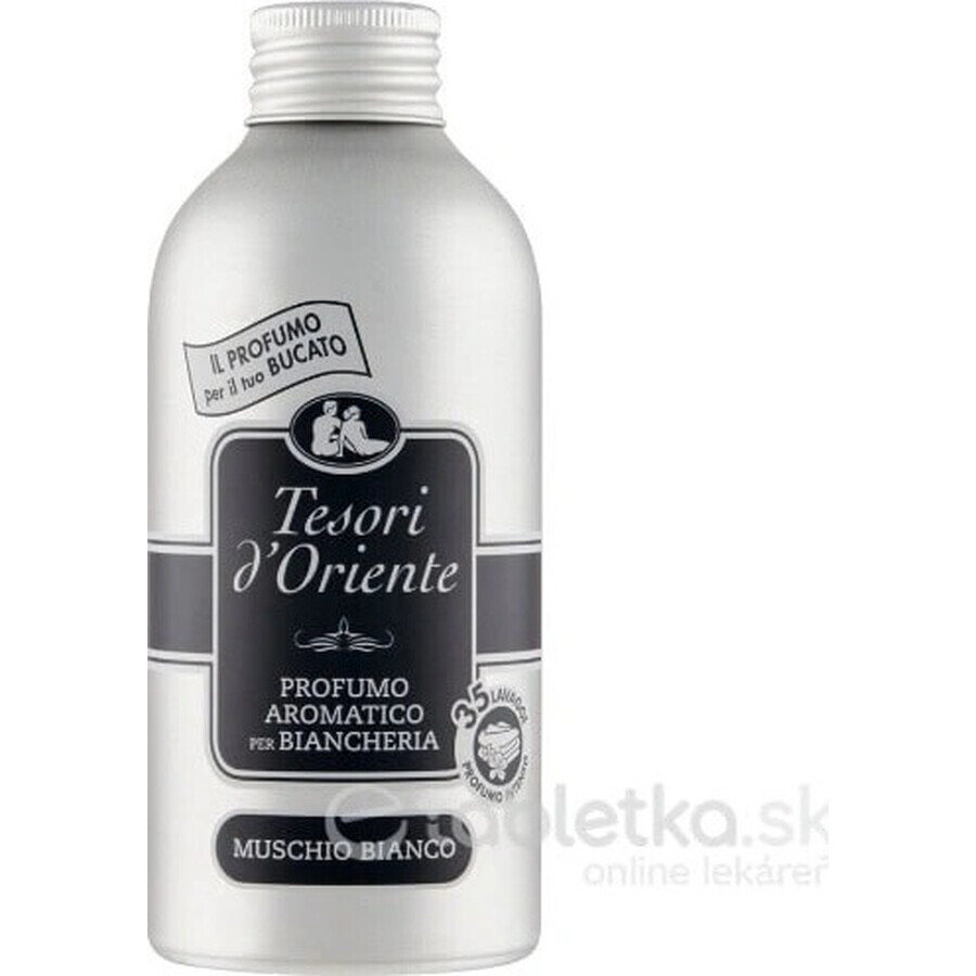 TESORI D-ORIENTE Parfum de lessive concentré Muchio Bianco 250ml 1×250 ml, Conditionneur de tissu