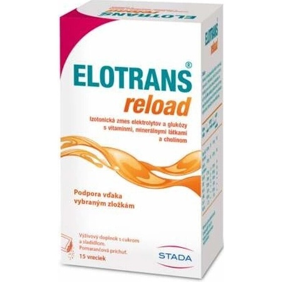 ELOTRANS reload 1×15 pcs, isotonic mix