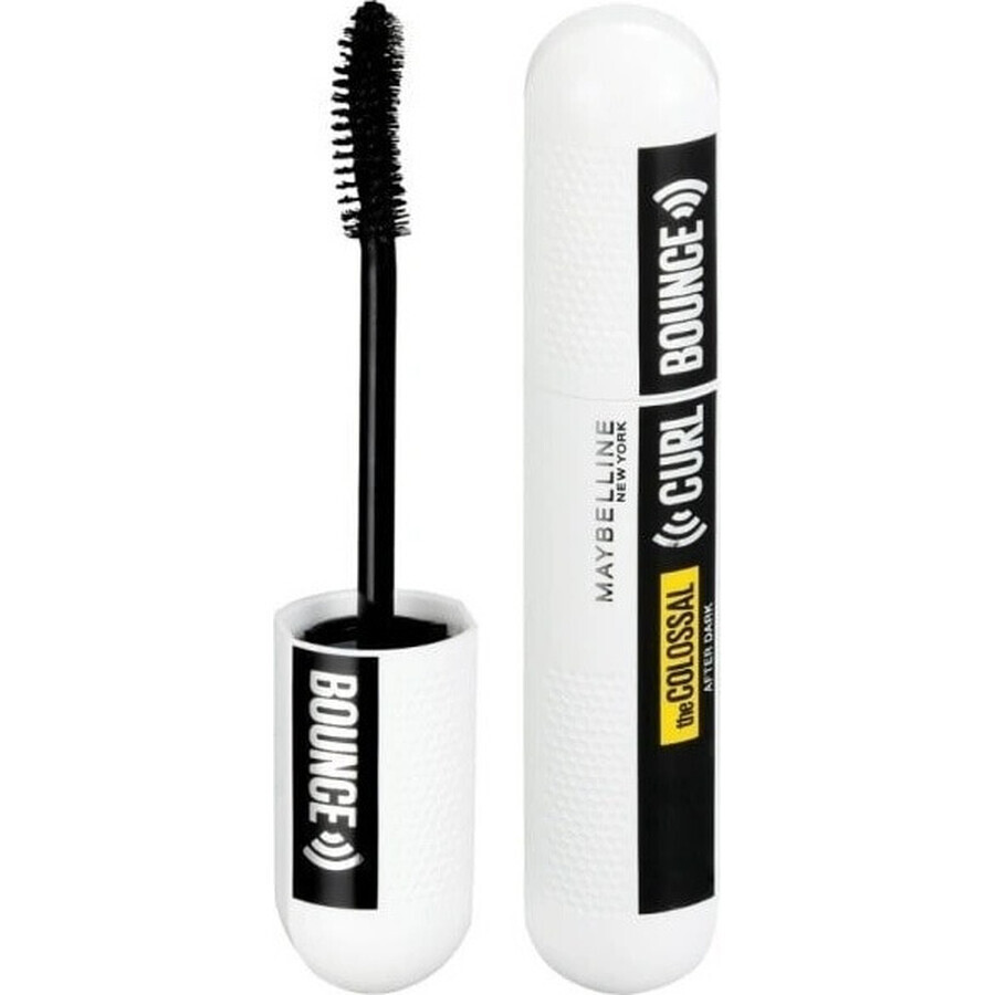 Maybelline New York Colossal Colossal Curl Bounce After Dark Extra Schwarze Wimperntusche, 10 ml 1×10 ml, Wimperntusche