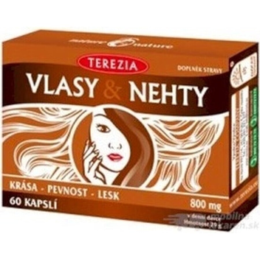 TEREZIA HAIR & NECHTY 1×60 cps, Nahrungsergänzungsmittel