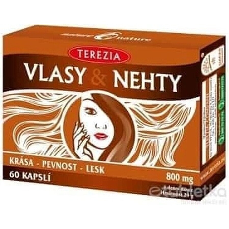 TEREZIA HAIR & NECHTY 1×60 cps, Nahrungsergänzungsmittel