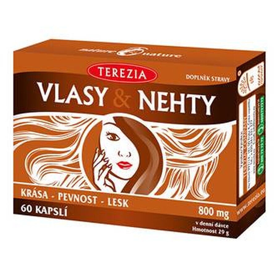 TEREZIA HAIR & NECHTY 1×60 cps, Nahrungsergänzungsmittel