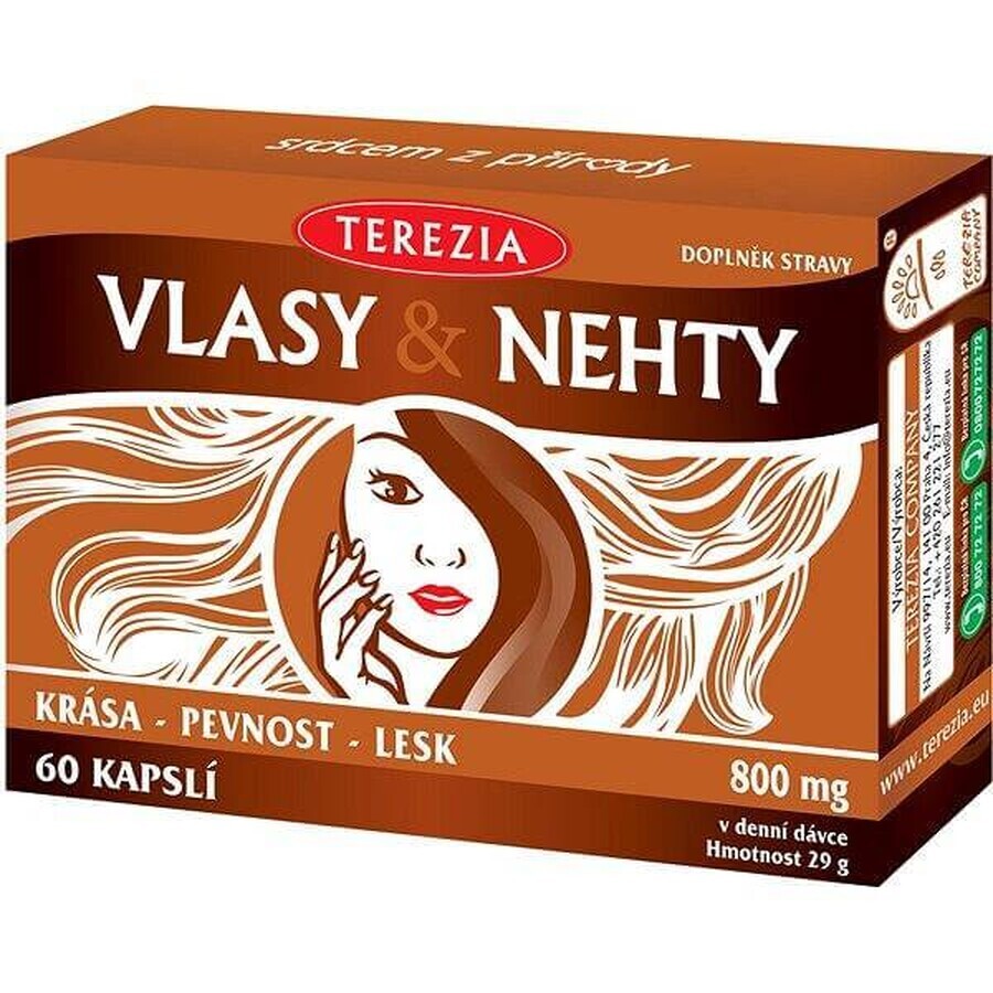 TEREZIA HAIR & NECHTY 1×60 cps, Nahrungsergänzungsmittel