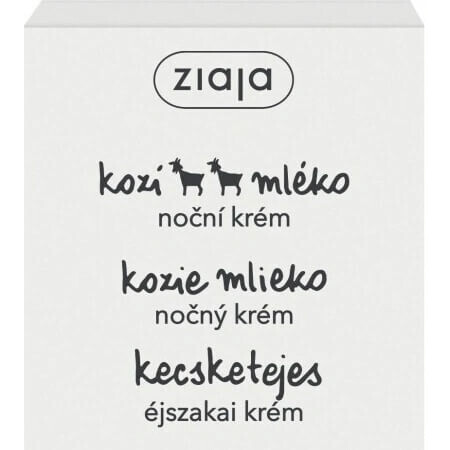 Ziaja - night cream with goat milk protein 1×50 ml, night cream