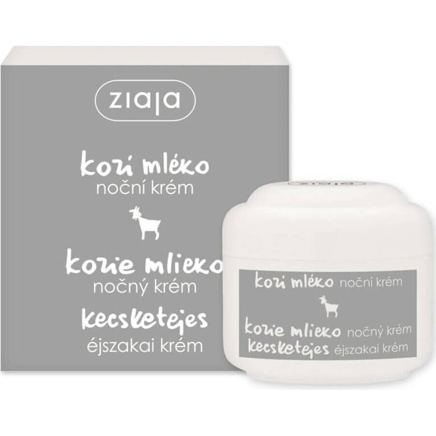 Ziaja - night cream with goat milk protein 1×50 ml, night cream