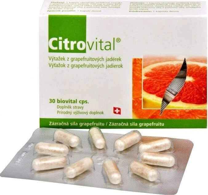 CITROVITAL CITROVITAL CAPSULES 1×30 cps, Nahrungsergänzungsmittel
