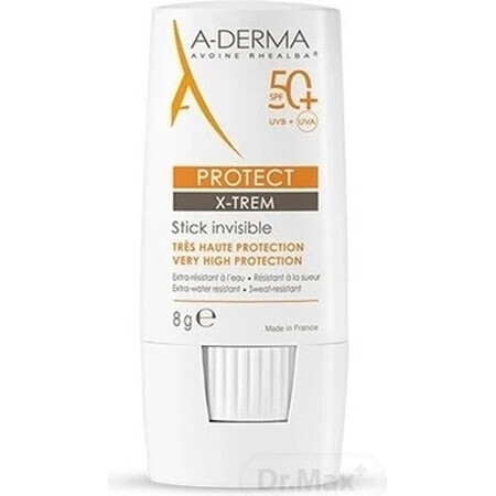 A-DERMA PROTECT X-TREM STICK 50+ stick transparent 1x8 g