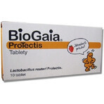 BioGaia ProTectis 1×10 Stück, Kautabletten - Erdbeergeschmack