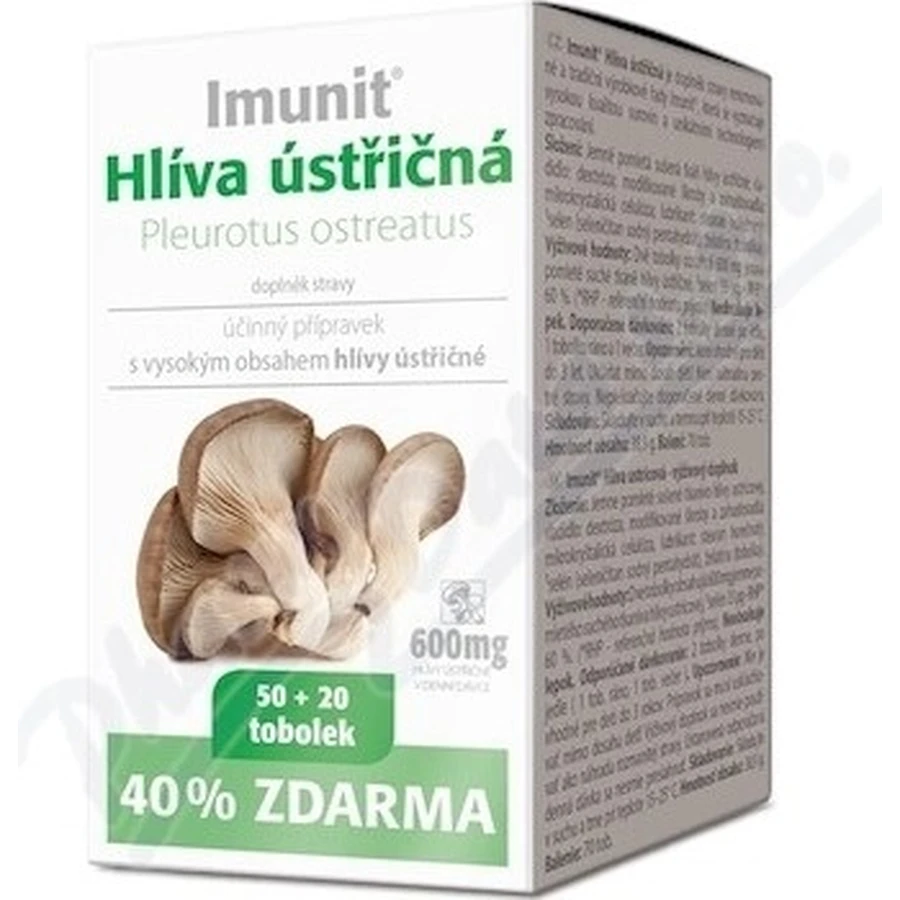 Imunit Seta de ostra 1×70 cps, seta de ostra