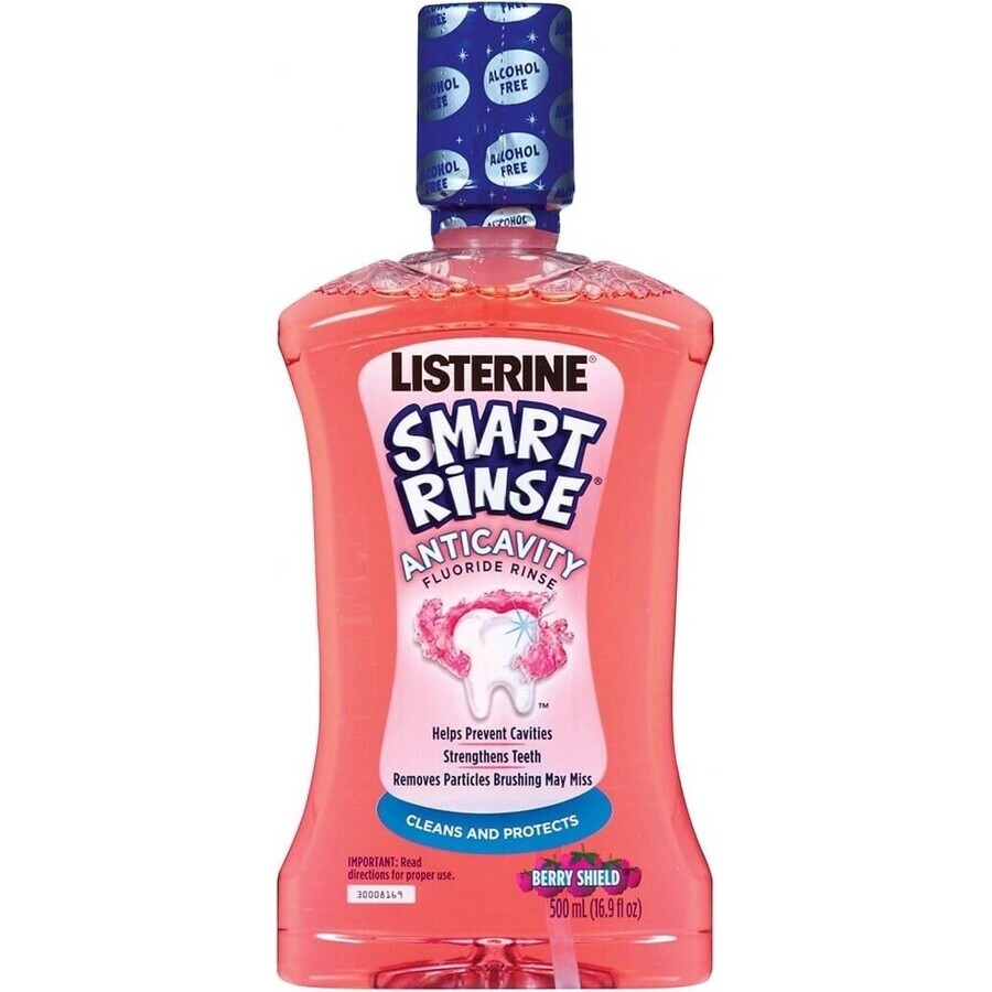 LISTERINE® SMART RINSE™ Bacău Mundspülung 1×500 ml, Mundwasser