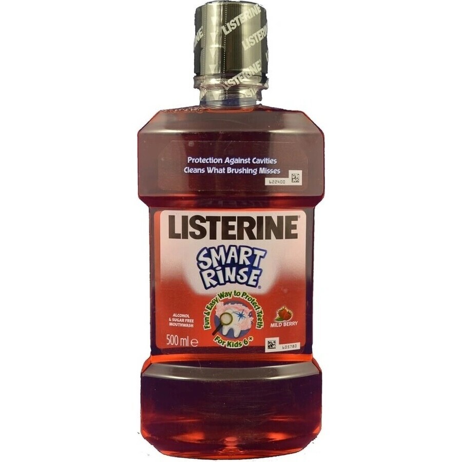 LISTERINE® SMART RINSE™ Bacău Mundspülung 1×500 ml, Mundwasser