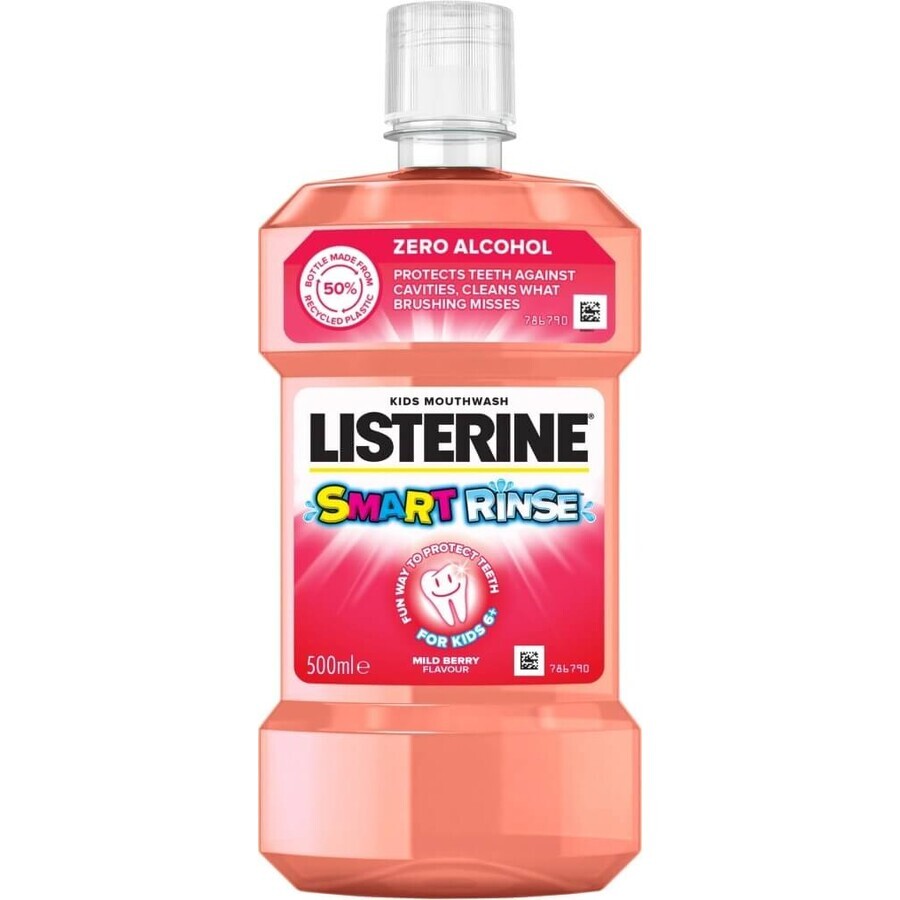 LISTERINE® SMART RINSE™ Bacău Mundspülung 1×500 ml, Mundwasser