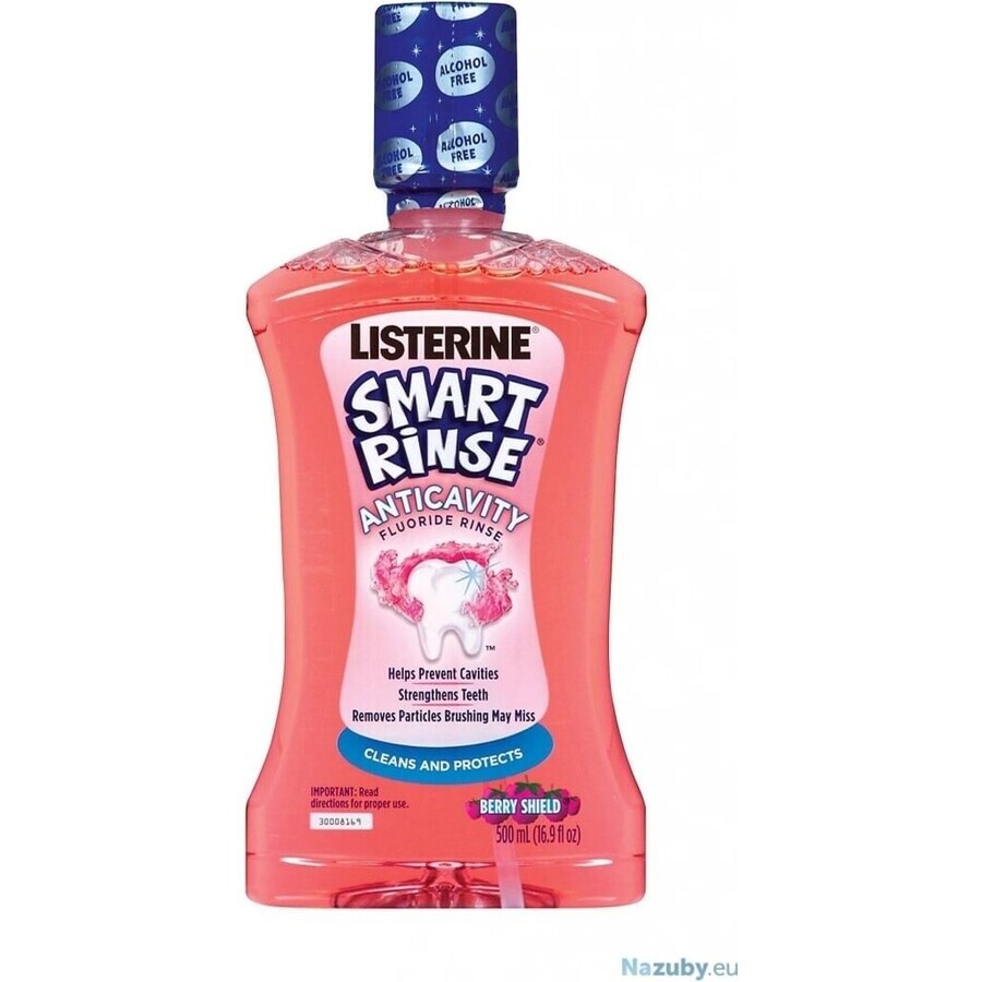 LISTERINE® SMART RINSE™ Bacău Mundspülung 1×500 ml, Mundwasser