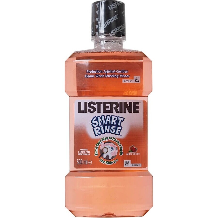 LISTERINE® SMART RINSE™ Bacău Mundspülung 1×500 ml, Mundwasser