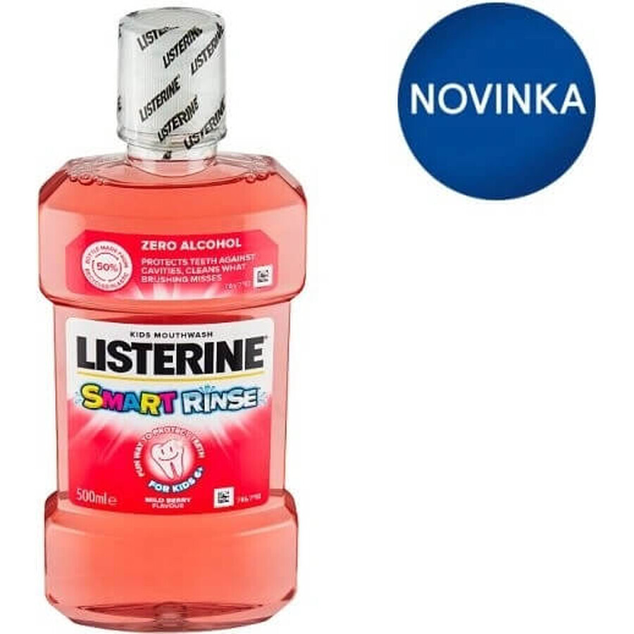 LISTERINE® SMART RINSE™ Bacău Mundspülung 1×500 ml, Mundwasser