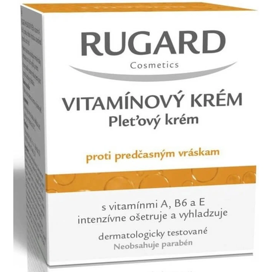 RUGARD Vitamin Cream 1×50 ml, crema para la piel