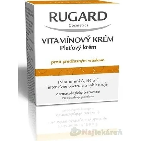 RUGARD Vitamin Cream 1×50 ml, crema para la piel