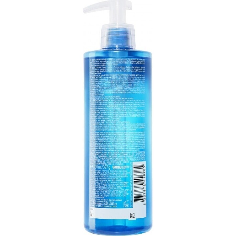 LA ROCHE-POSAY LIPIKAR gel nettoyant inov. 1×400 ml gel nettoyant