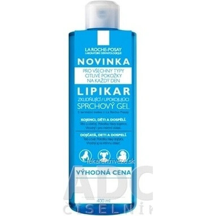 LA ROCHE-POSAY LIPIKAR gel nettoyant inov. 1×400 ml gel nettoyant