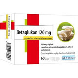 Generica Betaglucan 120 mg 1×60 cps, supliment alimentar