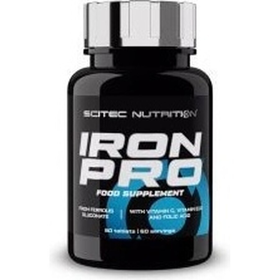 Scitec Nutrition Iron Pro 1×60 tbl, supliment alimentar