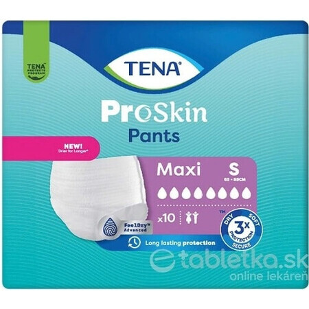 TENA MAXI S Briefs MAXI S 10KS 1×10 Stück, Inkontinenzslips