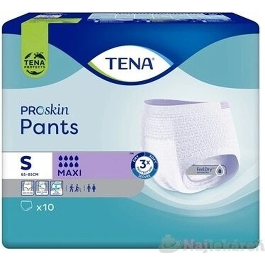 TENA MAXI S Briefs MAXI S 10KS 1×10 Stück, Inkontinenzslips