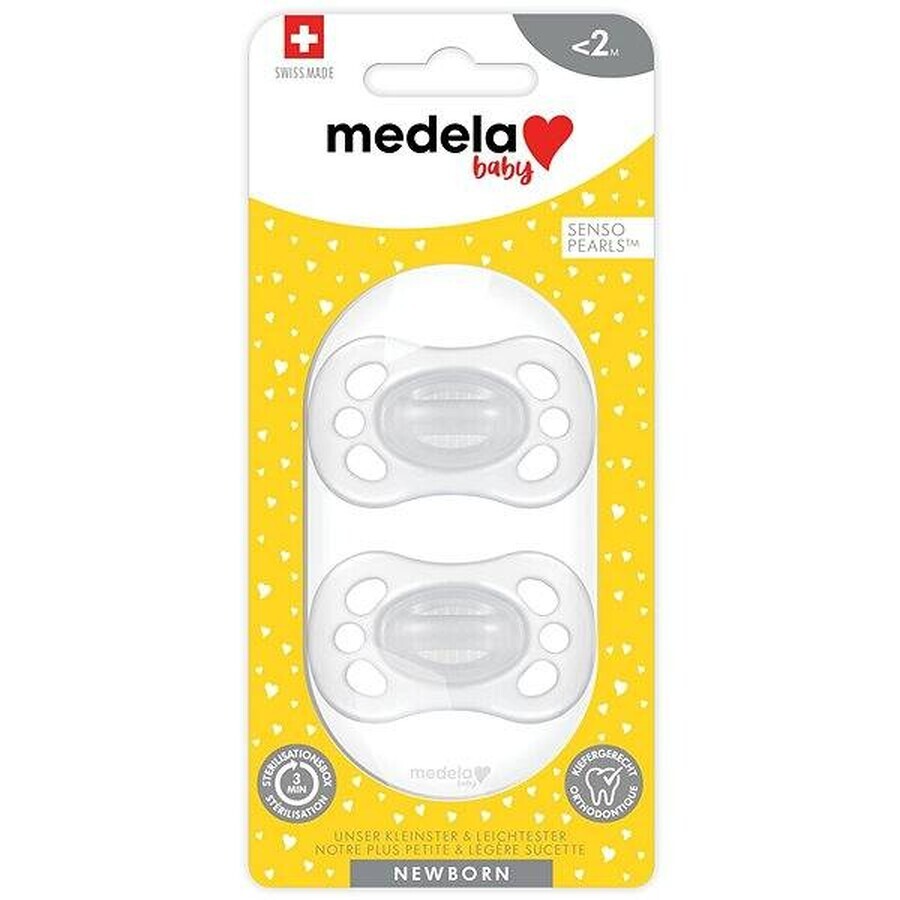 Medela Bebé NEWBORN Chupete 0-2m 1×1 pieza, chupete 0-2m