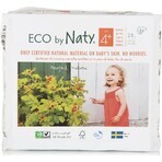 ECO BY NATY Wegwerfwindeln 4+ (9-20 kg) 24 Stück 1×24 Stück