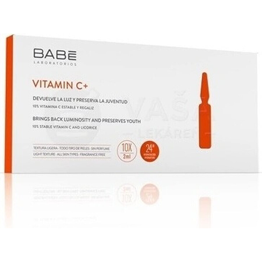 BABÉ VITAMIN C+ Lösung in 10×2 ml Ampullen