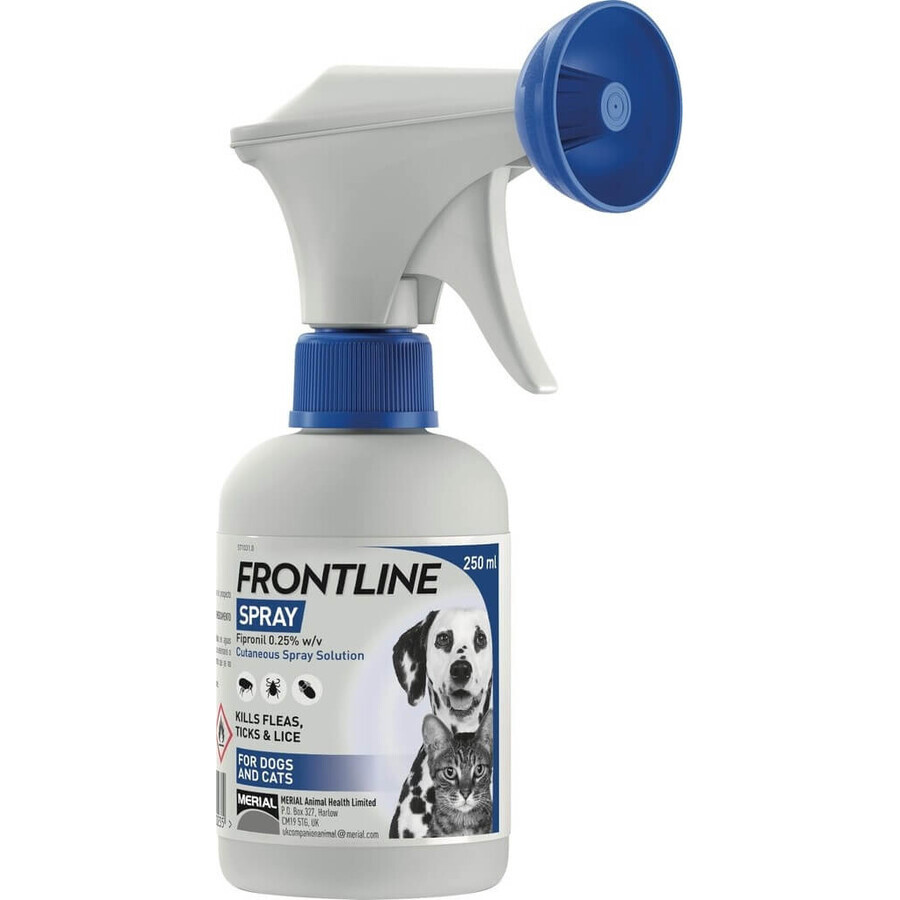 FRONTLINE SPRAY 2,5 mg/ml - 250 ml 1x250 ml, antiparasitäres Präparat