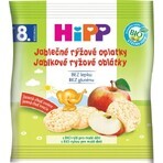 HiPP Organic rice wafers with apple 1×30 g, rice wafers with apple